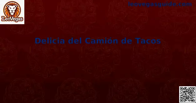 Vista general del Camión de Tacos - Simulación interactiva de alta velocidad