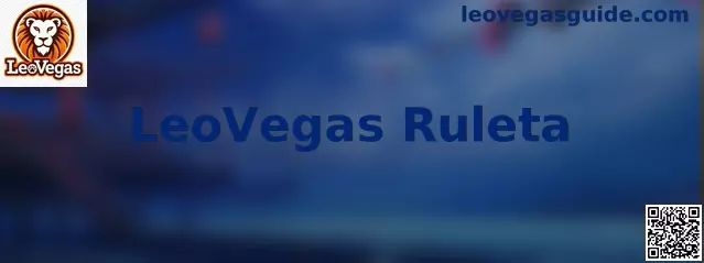 Mesa digital de LeoVegas Ruleta