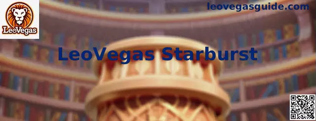 Imagen del juego LeoVegas Starburst