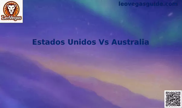 Estados Unidos vs Australia Mundial 2026